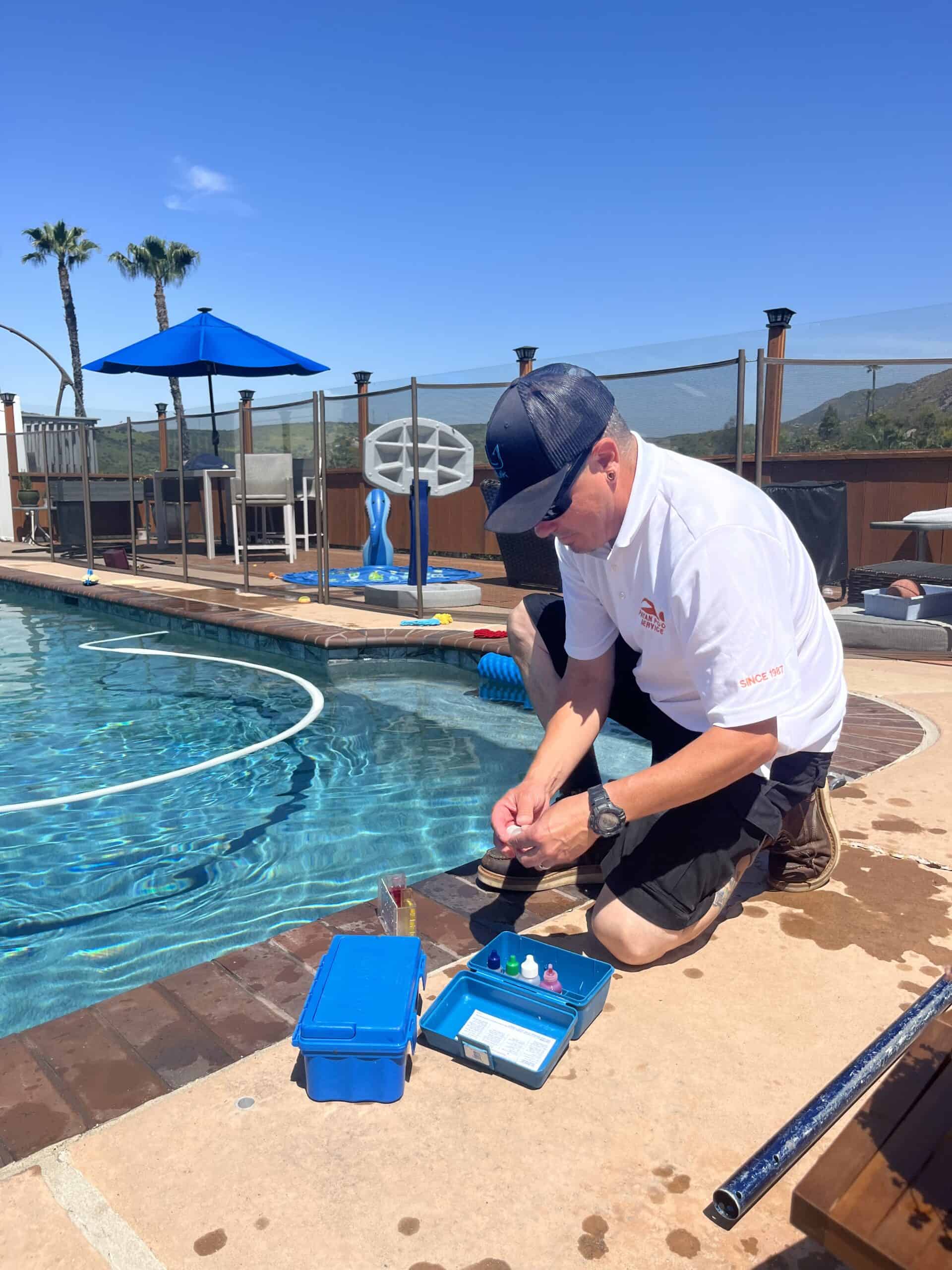 Water chemistry testing